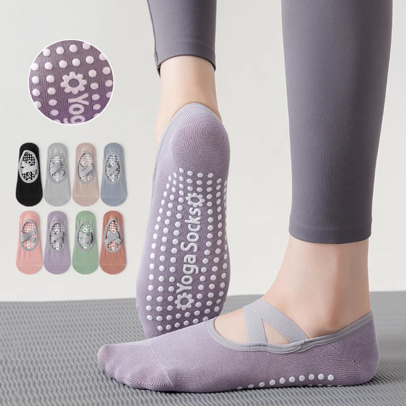 Pilate Yoga Workout - Nefes Havlu Alt Yoga Çorap Kadın