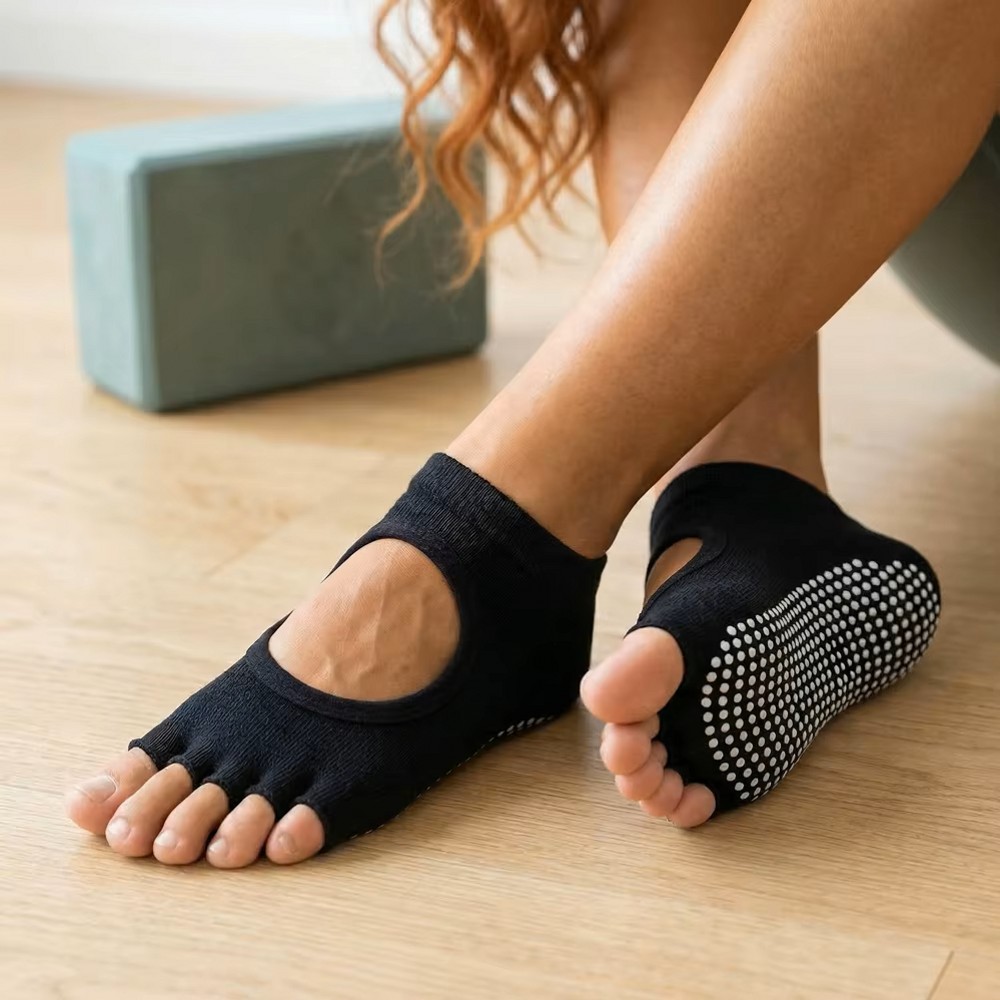 Sırtı Açık Beş Parmaklı Yoga Ç - Medias Para Pilates Y Yoga incelemesi ve fiyatı